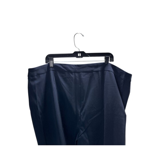 Roz & Ali Pants Women's Size 22 W Navy Pull On  Pockets Tapered - Picture 4 of 6